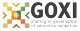 GOXI - sharing in governance of extractive industries